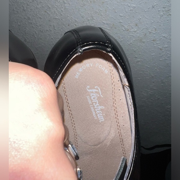 New Florsheim Big kid size 7‎ midtown plain Oxford black dress shoes - Picture 7 of 9